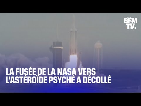 Nasa: une fusée décolle vers l'astéroïde Psyché qui vaut plus cher que toute la richesse sur Terre