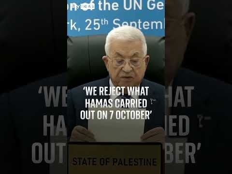 'Hamas will not have role in Palestinian governance'