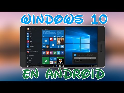 COMO TENER WINDOWS 10 EN ANDROID (LAUNCHER) / 2018