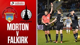 Greenock Morton 1-1 Falkirk | Falkirk Take Point Despite Having 10 Men | Ladbrokes Premiership