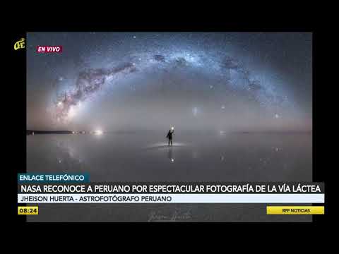 NASA reconoce a peruano por fotografía de Vía Láctea
