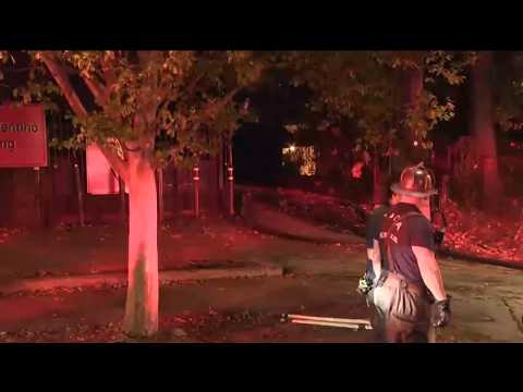Fire on Cheshire Bridge Road on Friday night yields big fire department response