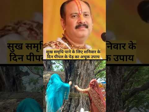 सुख समृधि पाने के लिए शनिवार के दिन पीपल के पेड़ का अचूक उपाय #shortsfeed #shorts #youtubeshorts