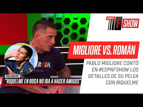 ¡PICANTE! #Migliore contó cómo se enfrentó a #Riquelme en #Boca