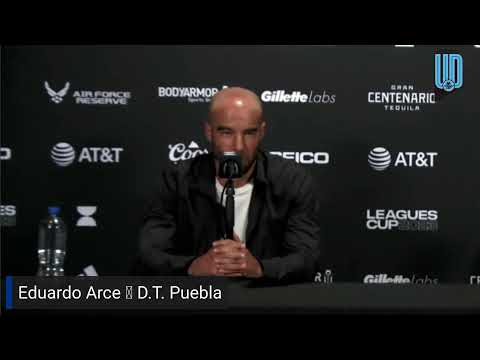 ?Eduardo Arce ? D.T. Puebla ? Conferencia de Prensa ? Puebla 0 - 4 Minnesota ? Leagues Cup