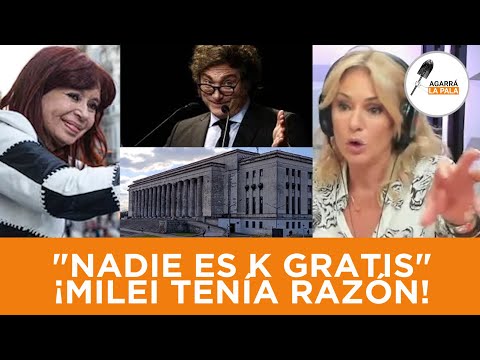 YANINA LATORRE LE DA LA RAZÓN A MILEI Y BARRIÓ EL PISO CON LOS KUKAS: “ESTÁ MAL, NADIE ES K GRATIS”