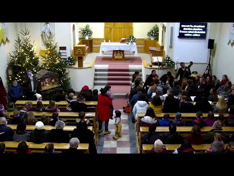 Szentmise a klotildligeti Jézus Szíve-templomból