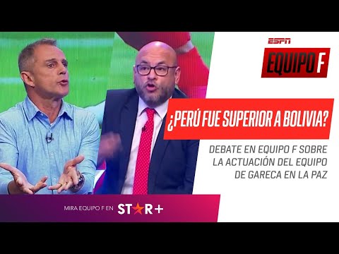 ¡Debate CALIENTE en Equipo F! ¿Perú fue superior a Bolivia