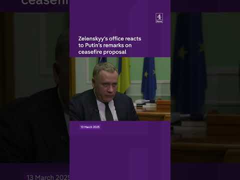 Zelenskyy’s office reacts to Putin’s remarks on ceasefire proposal