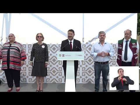 Entrega de obra en la Escuela Primaria Manuel Ruiz Rodríguez