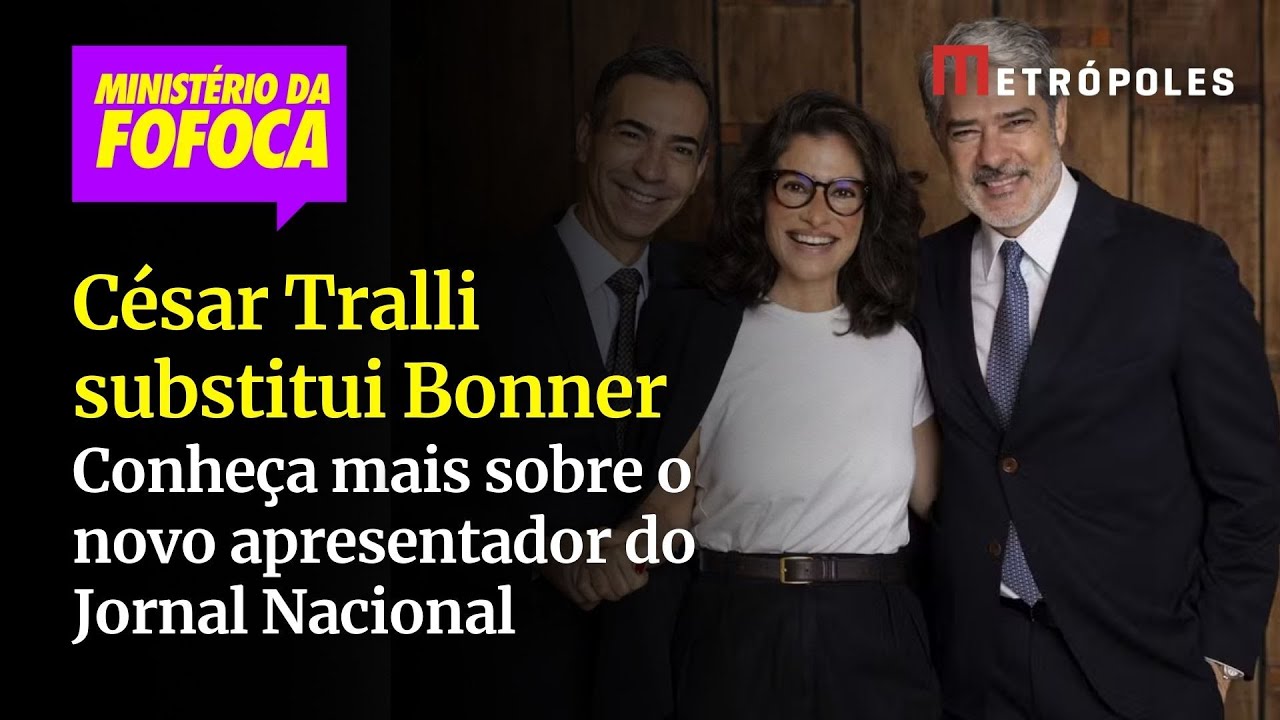 Sucessor de William Bonner no JN é definido saiba quem é