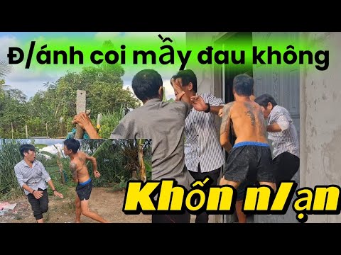 Quá bức xúc nên ba chi và ông anh đ/ánh thằng khốn n/ạn 1 trận 