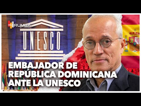 Andrés L. Mateo, embajador dominicano en la UNESCO