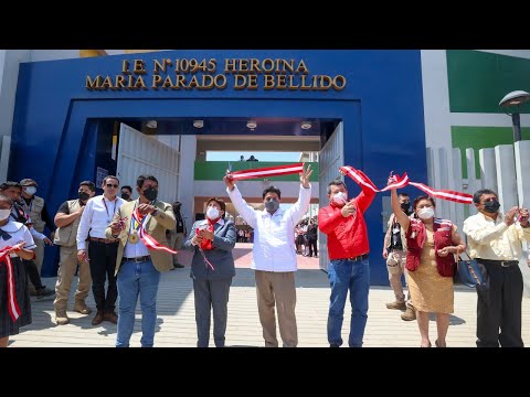 Ejecutivo inaugura la restauración del colegio María Parado de Bellido en Chiclayo