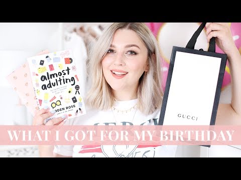 WHAT I GOT FOR MY BIRTHDAY 2017 | I Covet Thee