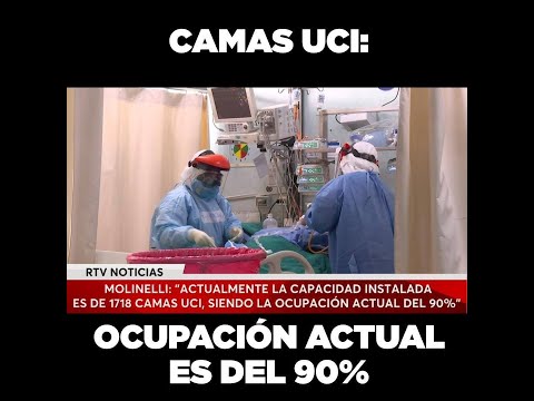 Coronavirus en el Perú: ocupación actual de camas UCI es del 90%
