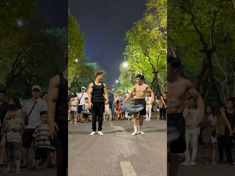 Bạn nghĩ ai khoẻ hơn ? #reaction #calisthenics #motivation #foryou #gym #workout