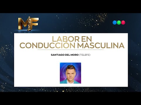 Santiago del Moro: mejor labor en conducción masculina - Martín Fierro 2024