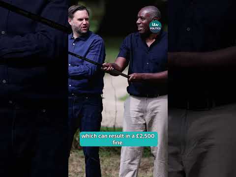 UK foreign secretary admits fishing without a licence on trip with JD Vance