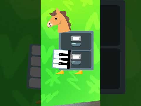 geen idee hoe hij noemt#paard#piano#brainrot