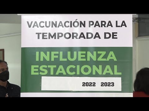 Con 133 mil dosis, arrancó la campaña estatal de vacunación contra la influenza.