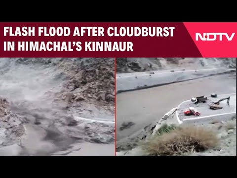 Himachal Cloudburst | Flash Flood After Cloudburst In Himachal's Kinnaur; Army Conducts Rescue Ops