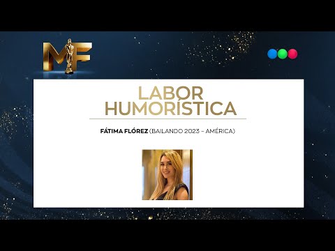 Fátima Flórez :Mejor Labor Humoristica- Martín Fierro 2024