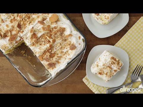 Dessert Recipes - How to Make Easy Banana Pudding Cake