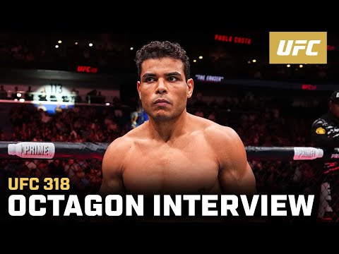 Paulo Costa Octagon Interview | UFC 318