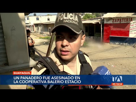 Hombre fue asesinado en la Cooperativa Balerio Estacio, en Guayaquil