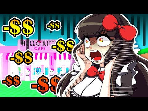 It's not CHEAP to run a cafe in Roblox! (My Hello Kitty Cafe)