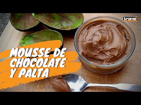 MOUSSE DE CHOCOLATE CON PALTA (AGUACATE) | Nutella casera y saludable
