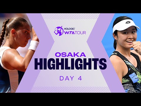 Parry, Saito & Bogdan Star On Day 4 in Osaka | WTA Match Highlights