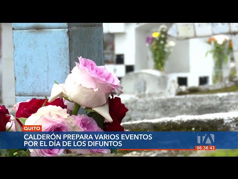 El Cementerio de Calderón se prepara para eventos en el marco del Día de los Difuntos