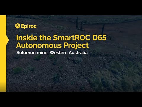 Inside the SmartROC Autonomous D65 Project | Solomon mine, Western Australia