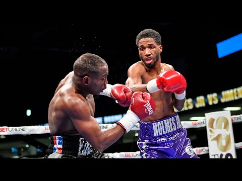 ARDREAL HOLMES JR VS EDWIN JUNIOR JIMENEZ FULL FIGHT