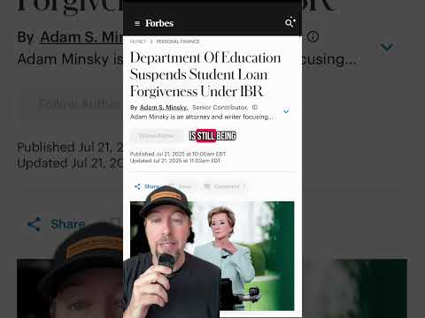The College Investor | Student Loan Forgiveness Processing Pause?