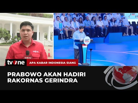 Prabowo Diagendakan akan Menghadiri Rakornas Gerindra