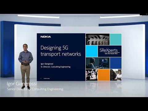 Designing 5G transport networks with Igor Giangrossi