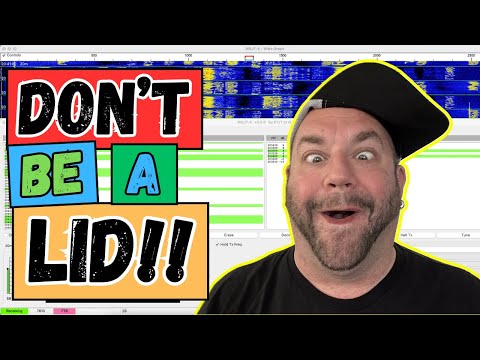 Don't Be An FT8 Lid:  Put Out A Clean Signal Instead!