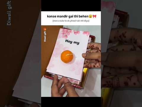 #diwaligifts 🎀🥹 from ♥️ #happydiwali #10millionview