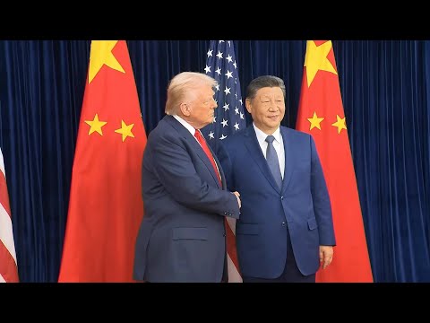Trump and Xi shake hands as they meet to hold trade talks | AFP