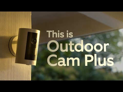 All-New Ring Outdoor Cam Plus | 2K Video, Low-Light Sight, and Mount-Anywhere Versatility