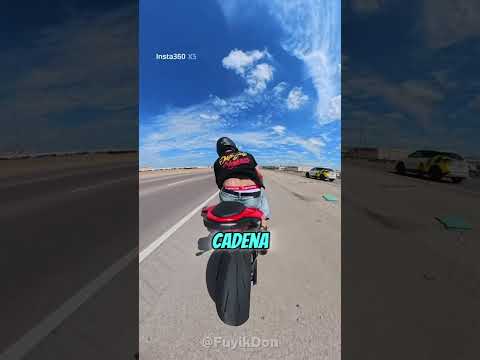 Se le Rompió la Cadena de la Moto en Plena Carretera 😳🏍️