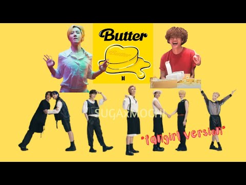 BTS Butter but you're watching thru *Fangirl's eyes* #bts_butter