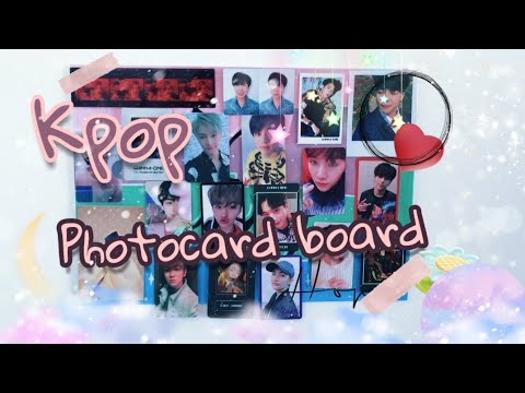 Kpop Photocard Board
