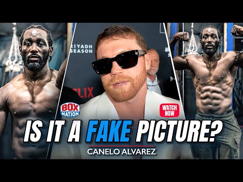 Canelo Alvarez FIRST REACTION To Terence Crawford Body Transformation