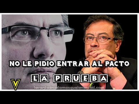 PETRO ?? NO LE PIDIÓ A ALEJANDRO GAVIRIA QUE SE UNIERA AL PACTO HISTÓRICO AQUI LA  PRUEBA ?