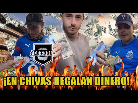 ¡Los jugadores de CHIVAS le REGALARON DINERO a los UTILEROS del EQUIPO!