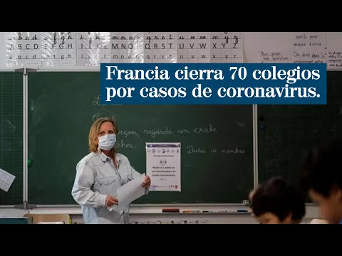 Francia cierra 70 colegios en la primera semana de desescalada por casos de coronavirus